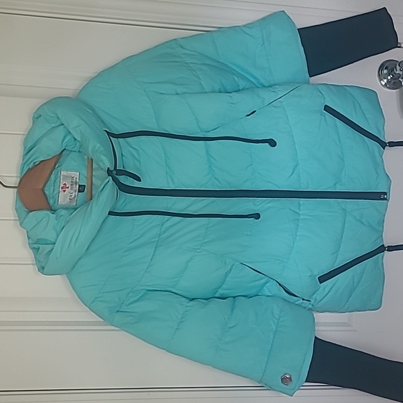 Aqua Puffer Jacket - Picture 1 of 9
